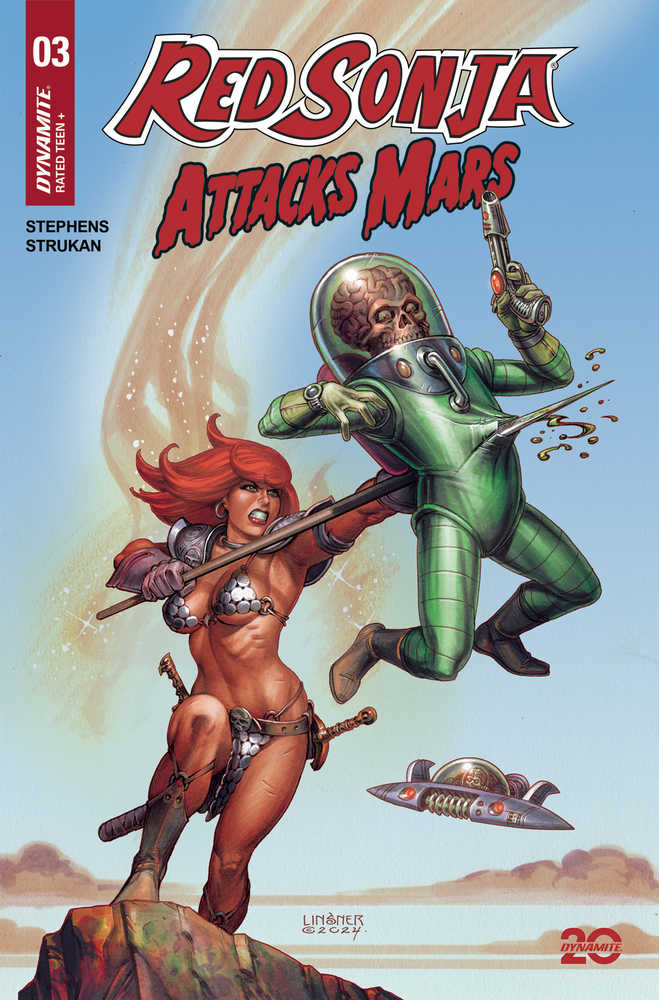 RED SONJA ATTACKS MARS #3 (POLYBAG WITH CARD)