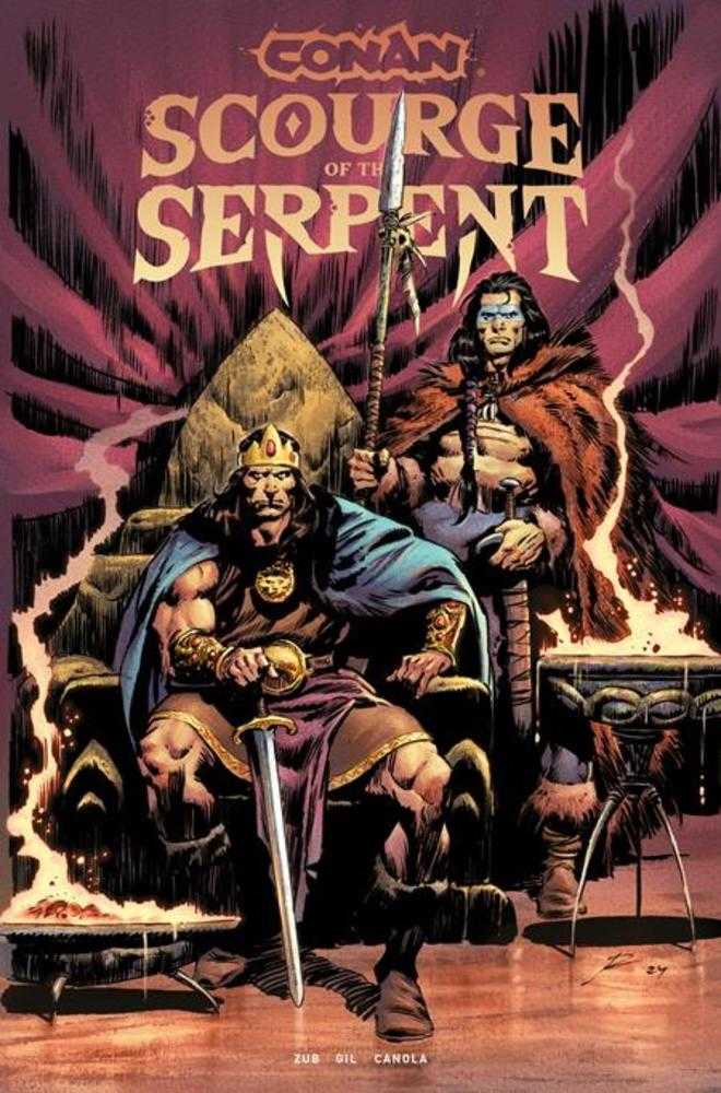 CONAN THE BARBARIAN: SCOURGE OF THE SERPENT #1 (OF 4) (MATURE)