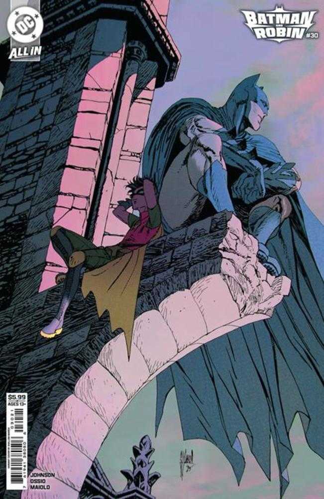 BATMAN AND ROBIN #30 COVER B GUILLEM MARCH CARD STOCK VARIANT