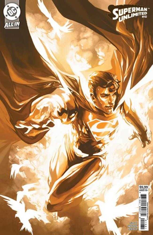 SUPERMAN UNLIMITED #10 COVER C DON AGUILLO CARD STOCK VARIANT