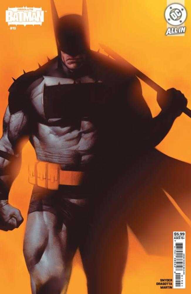 ABSOLUTE BATMAN #19 COVER B BEN OLIVER CARD STOCK VARIANT
