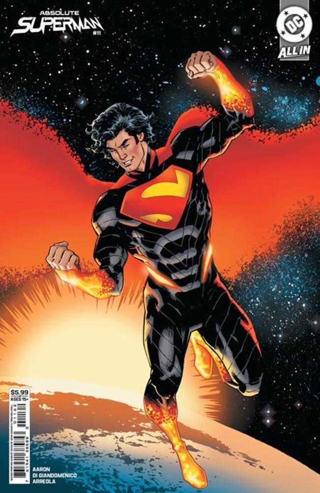 ABSOLUTE SUPERMAN #11 2ND PRINT COVER B SEAN IZAASKE CARD STOCK VARIANT