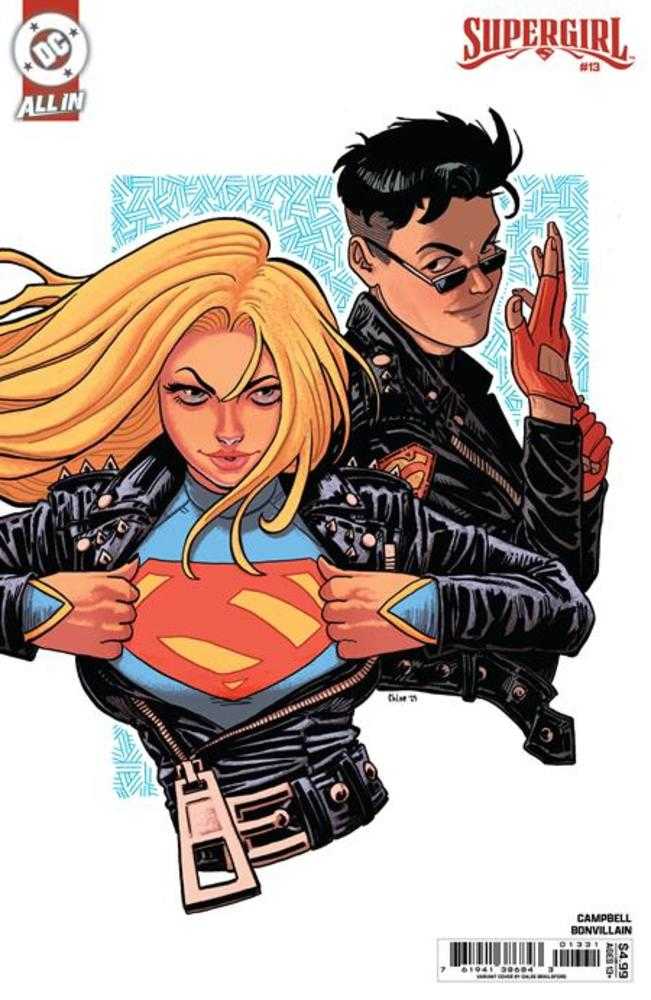 SUPERGIRL #13 COVER C CHLOE BRAILSFORD CARD STOCK VARIANT (THE REIGN OF THE SUPERBOYS)