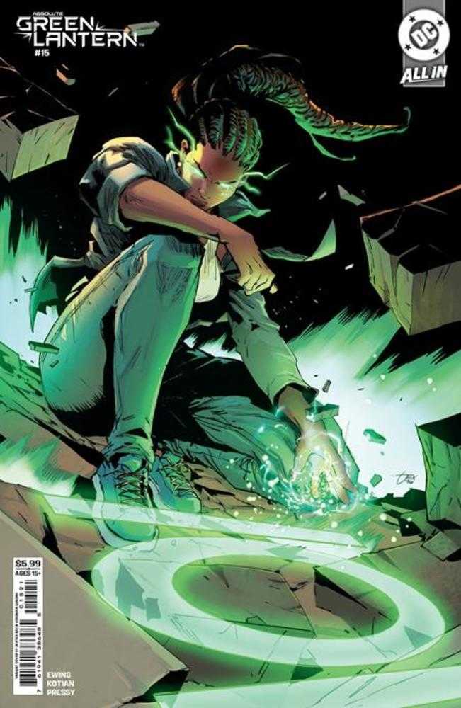ABSOLUTE GREEN LANTERN #15 COVER B DEXTER SOY CARD STOCK VARIANT