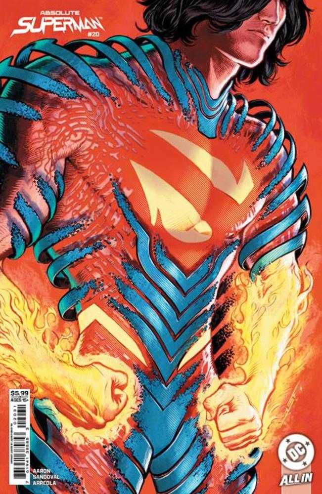 ABSOLUTE SUPERMAN #20 COVER C JUAN FERREYRA CARD STOCK VARIANT