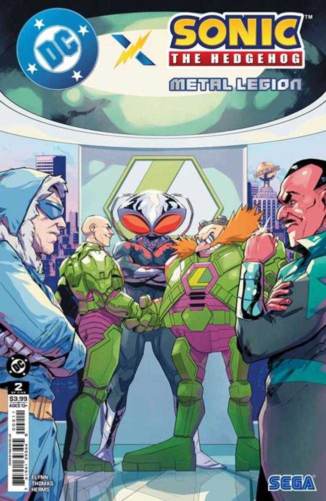 DC X SONIC THE HEDGEHOG: THE METAL LEGION #2 (OF 5)
