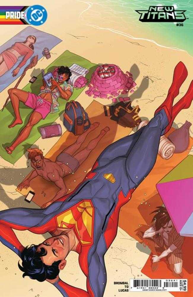 NEW TITANS #36 COVER D RACHAEL STOTT DC PRIDE CARD STOCK VARIANT