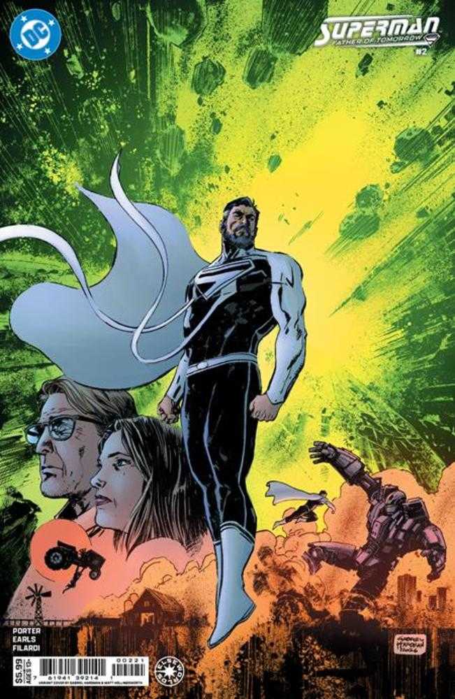 SUPERMAN: FATHER OF TOMORROW #2 (OF 6) COVER B GABRIEL HARDMAN CARD STOCK VARIANT