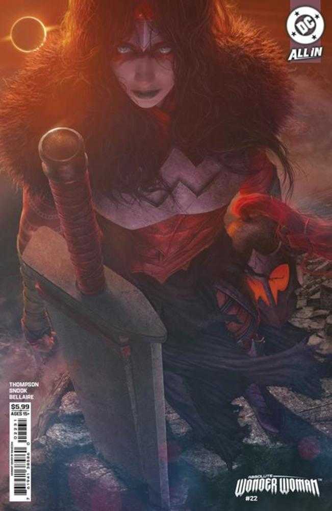 ABSOLUTE WONDER WOMAN #22 COVER C RAHZZAH CARD STOCK VARIANT