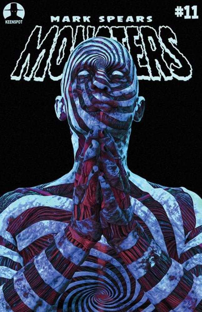 MARK SPEARS MONSTERS #11 COVER A MARK SPEARS UNHOLY REVELATION GLOW IN THE DARK VARIANT