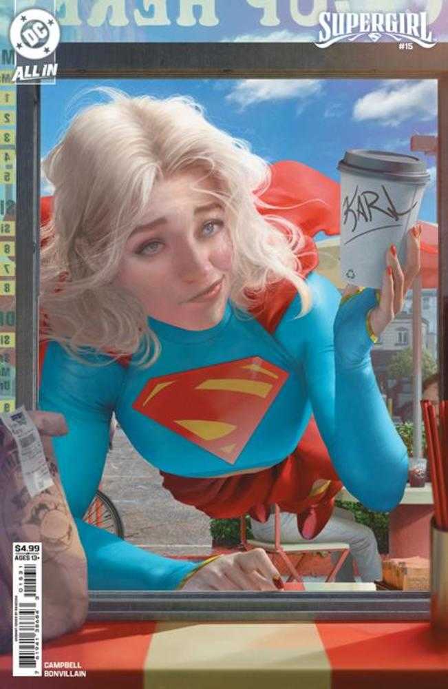 SUPERGIRL #15 COVER C RAHZZAH CARD STOCK VARIANT (THE REIGN OF THE SUPERBOYS)