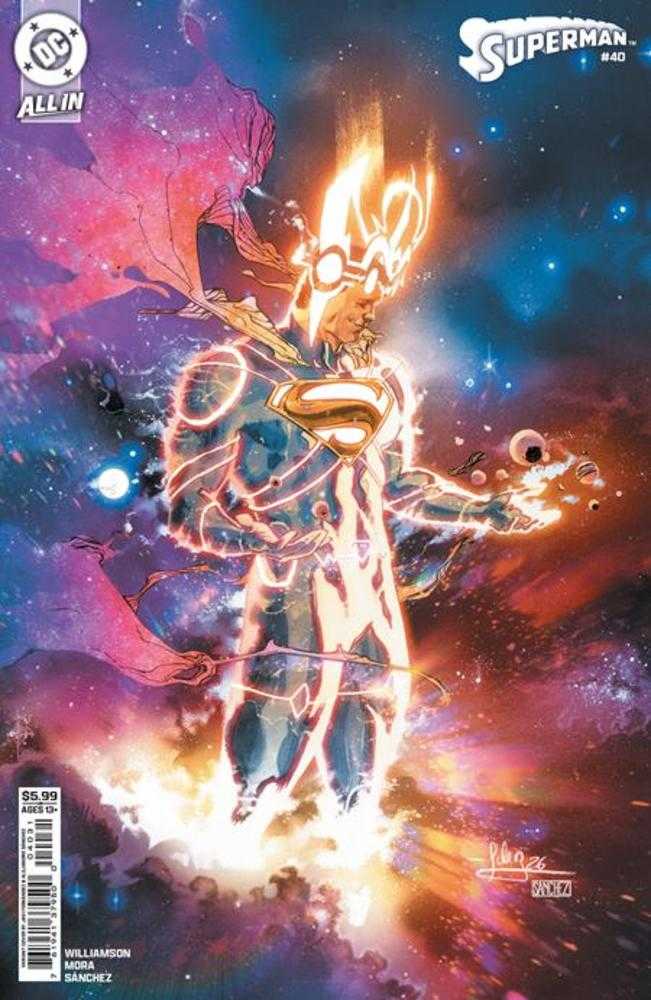 SUPERMAN #40 COVER C JAVIER FERNANDEZ CARD STOCK VARIANT
