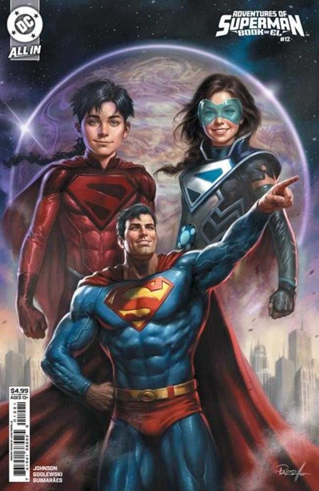 Adventures Of Superman: Book Of El #12 (Of 12) Cover B Lucio Parrillo Card Stock Variant