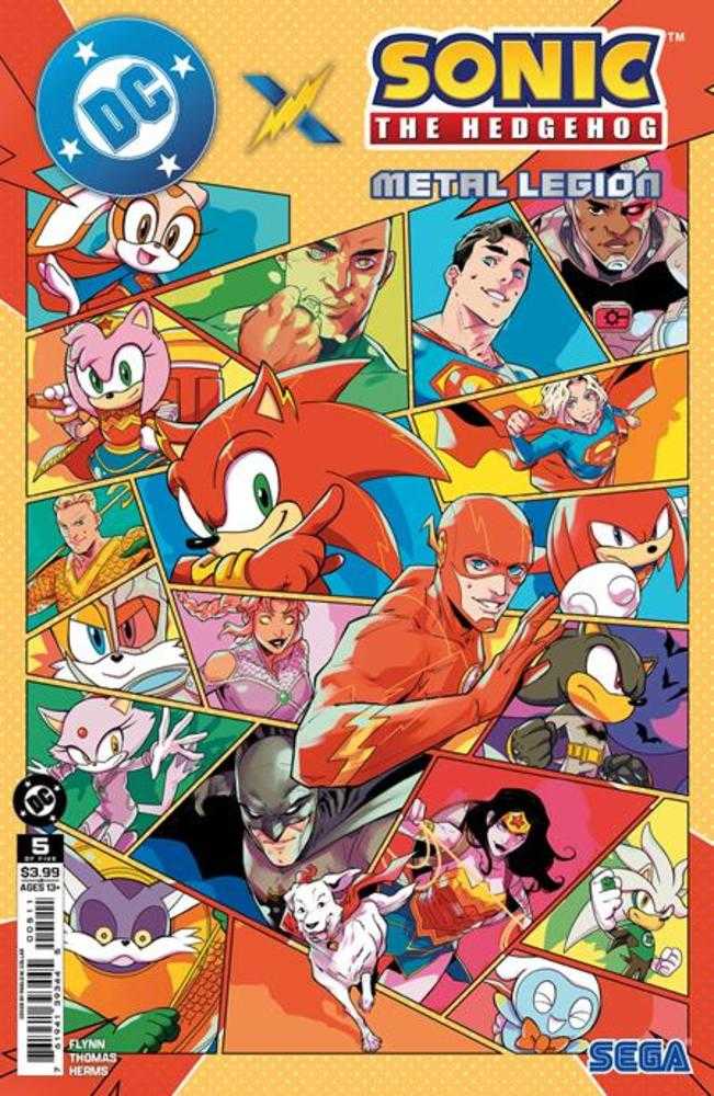 DC X Sonic The Hedgehog: Metal Legion #5 (Of 5)