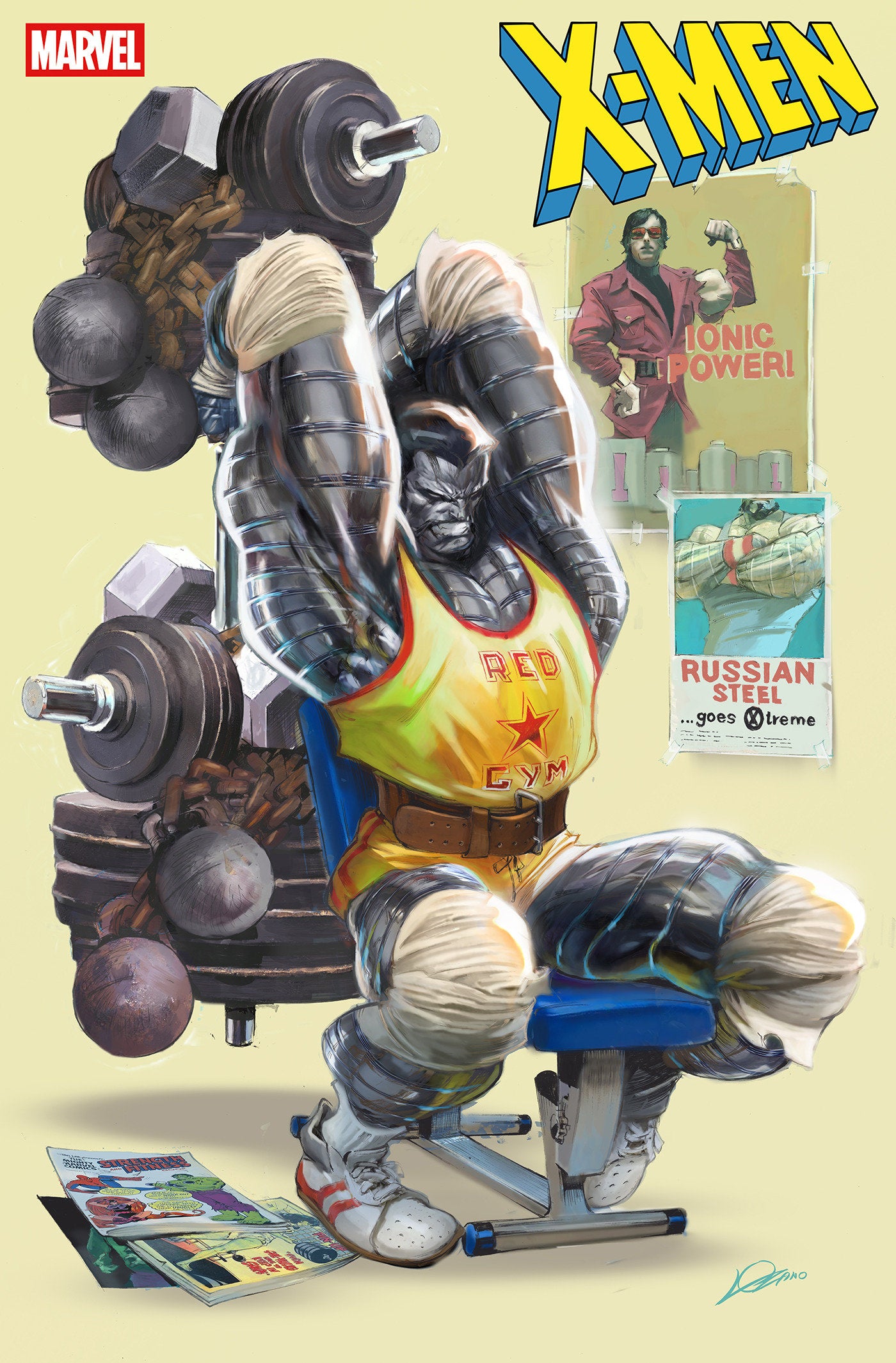 X-MEN #34 ALEXANDER LOZANO '80 S COLOSSUS VARIANT