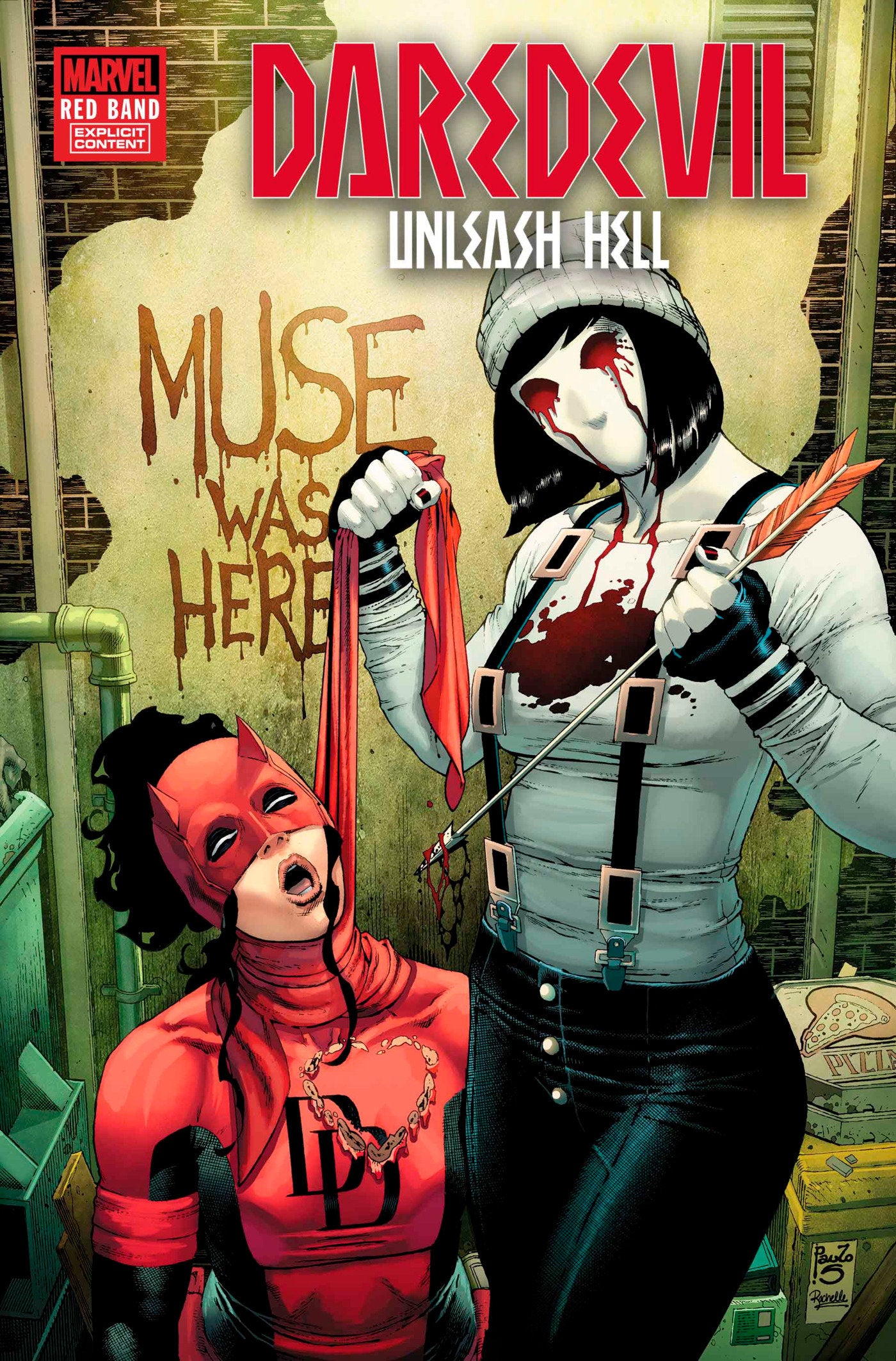 DAREDEVIL: UNLEASH HELL RED BAND #3 (OF 5) (POLYBAG)