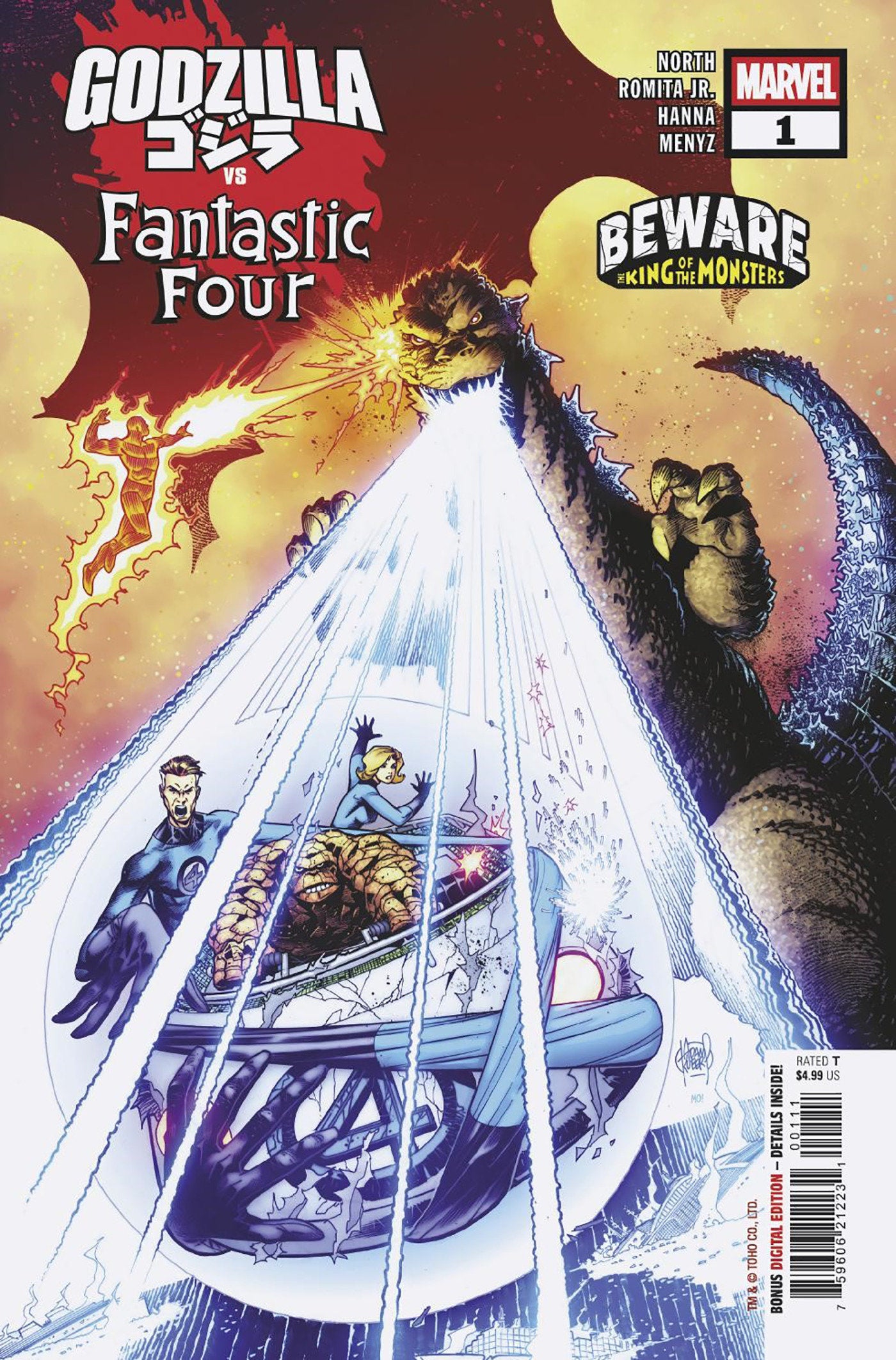 GODZILLA VS. FANTASTIC FOUR #1