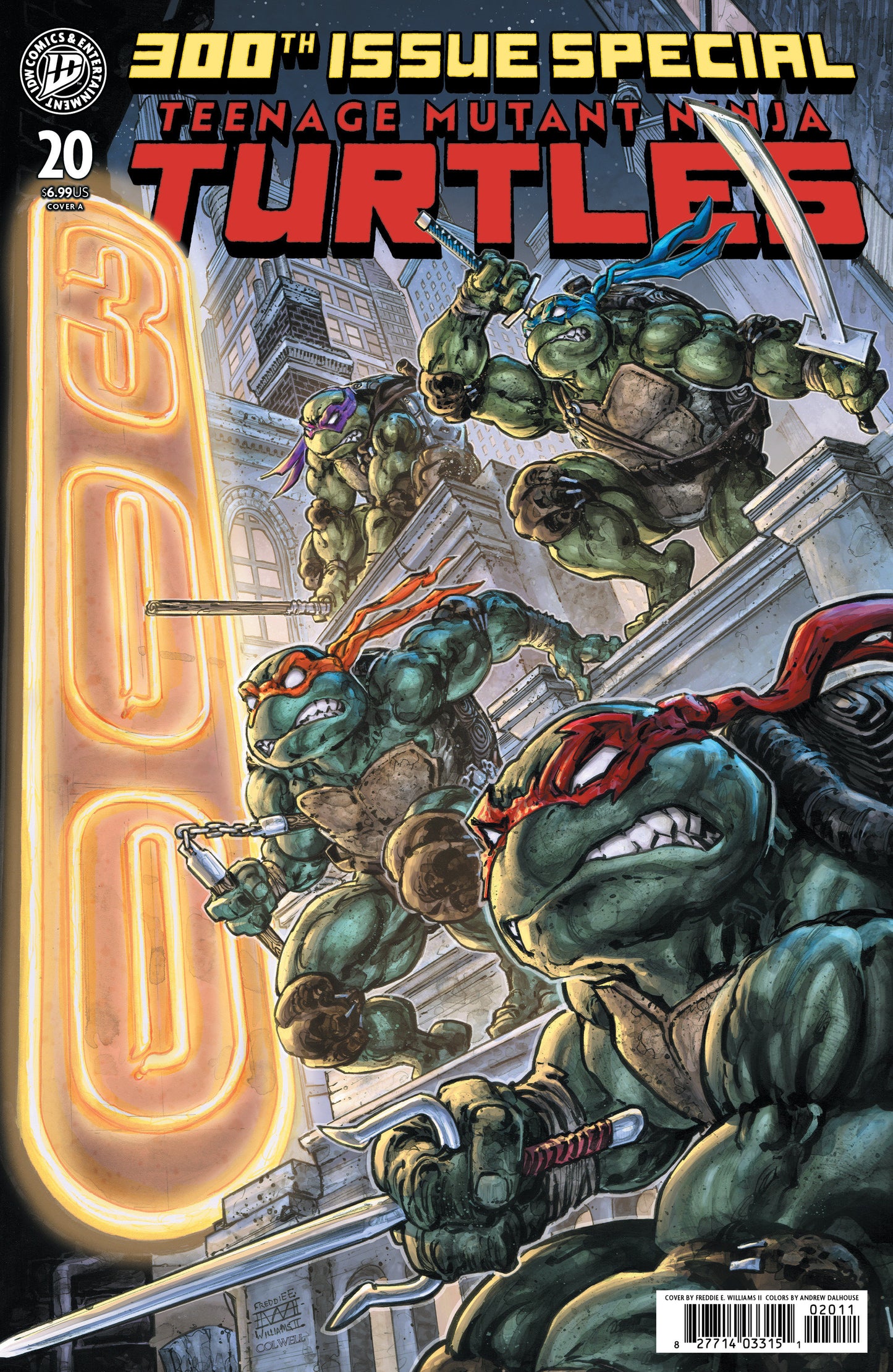 TEENAGE MUTANT NINJA TURTLES #20: 300TH ISSUE SPECIAL