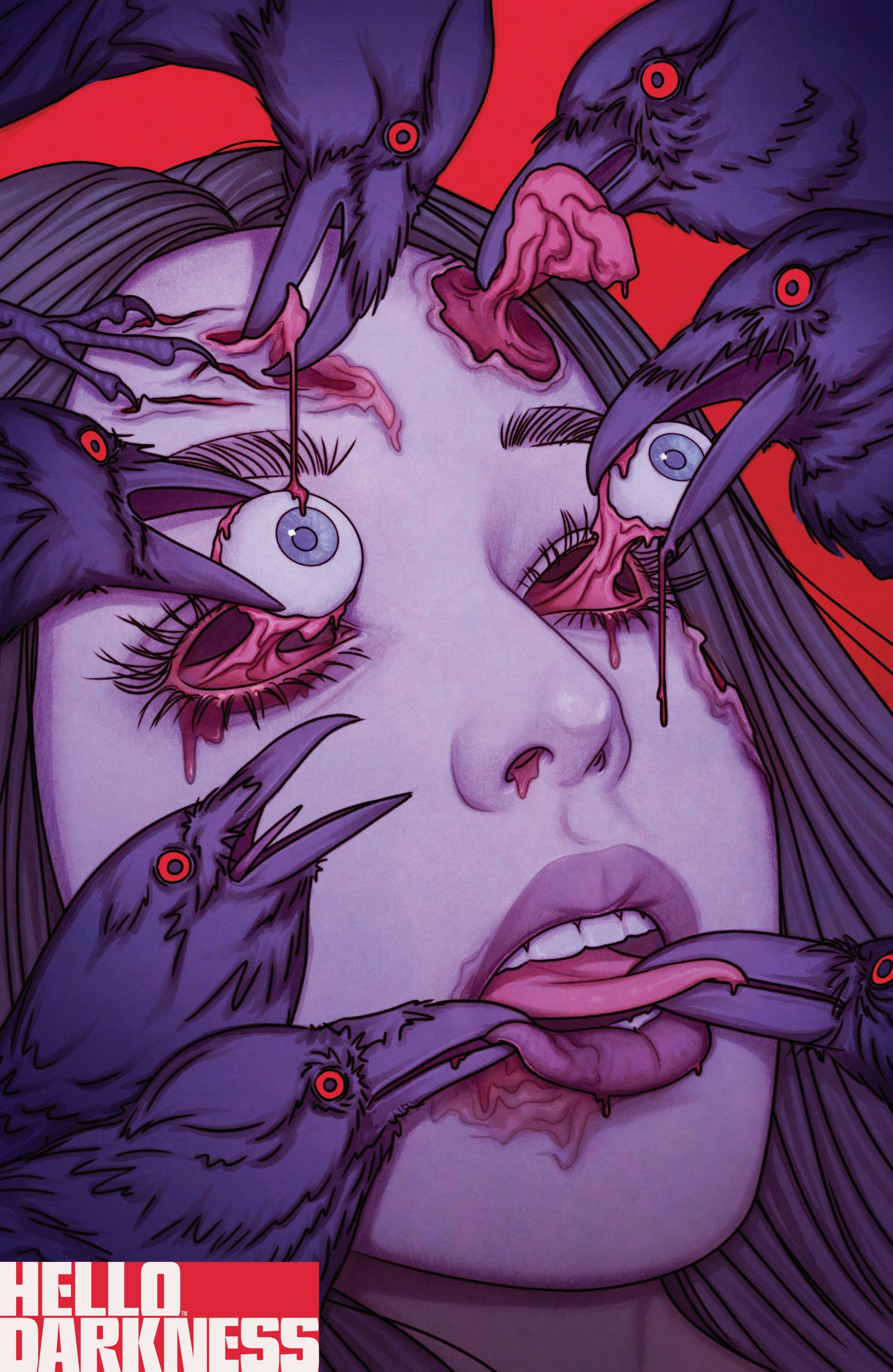 HELLO DARKNESS #20 B VARIANT (DRESSED, FRISON) (MATURE)