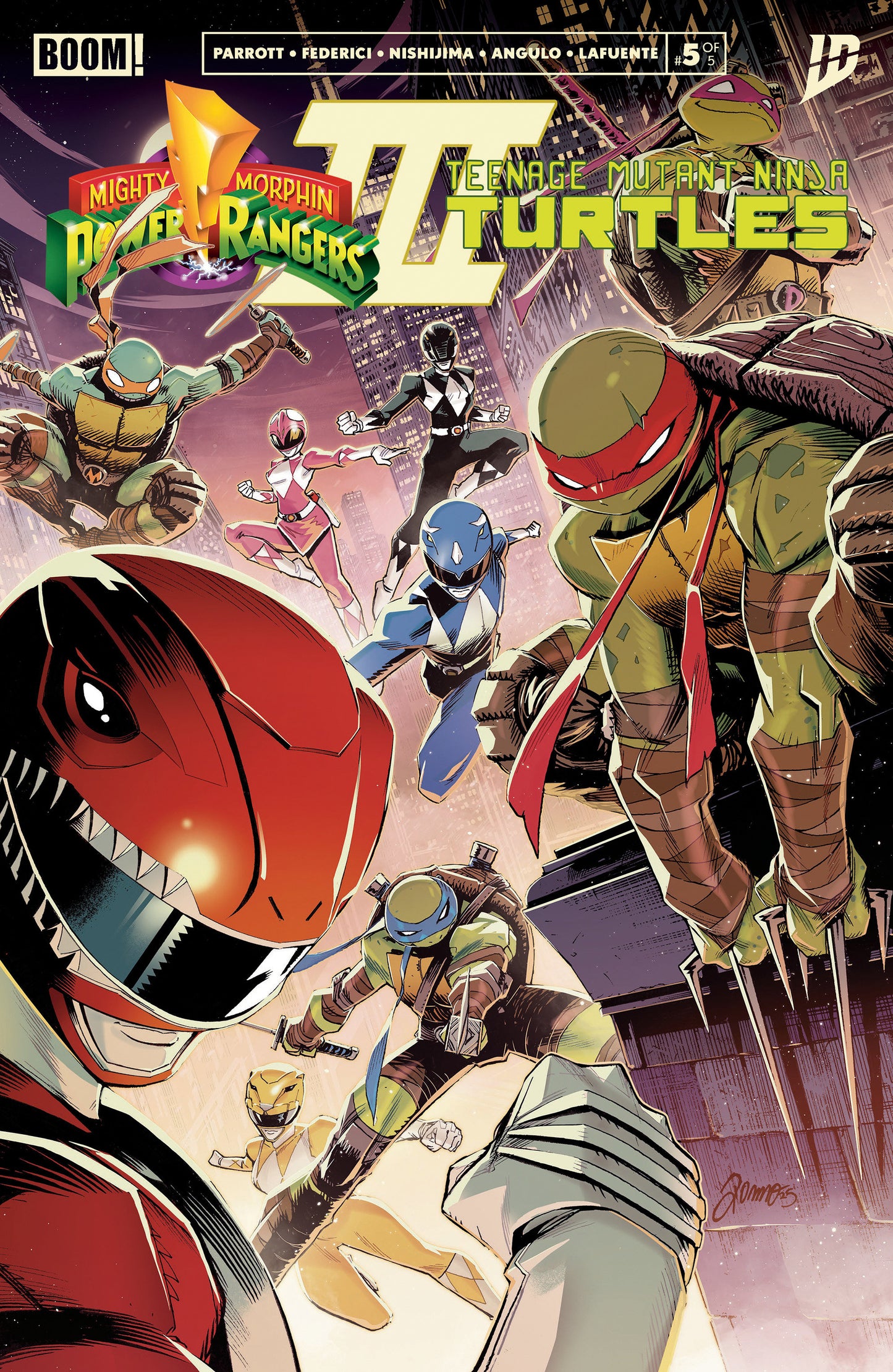MIGHTY MORPHIN POWER RANGERS/TEENAGE MUTANT NINJA TURTLES III #5