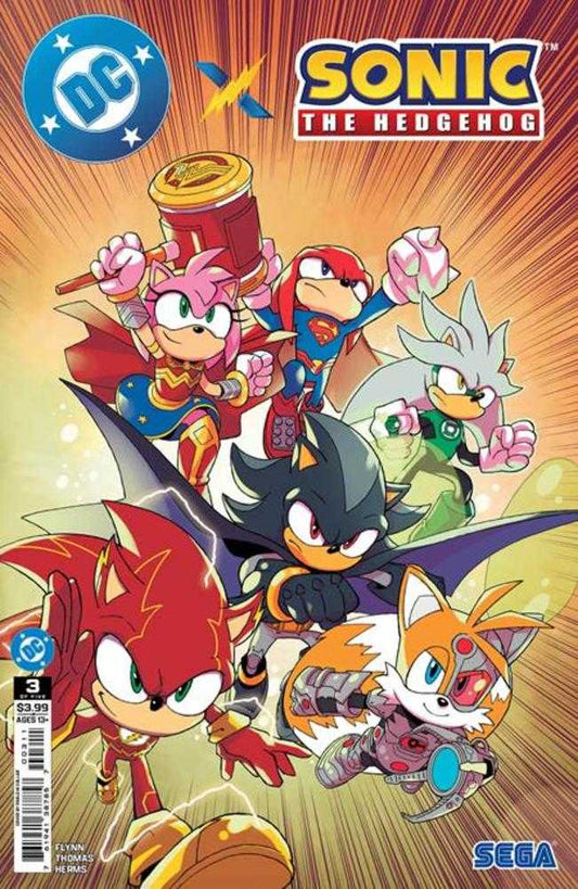 DC X SONIC THE HEDGEHOG #3 (OF 5)
