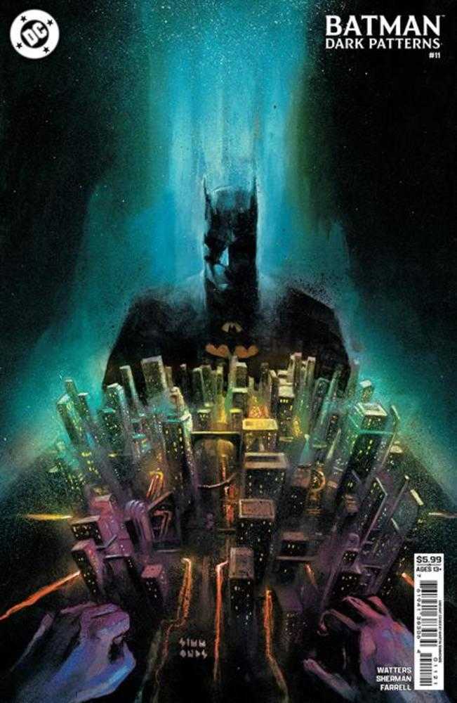 BATMAN: DARK PATTERNS #11 (OF 12) COVER B MARTIN SIMMONDS CARD STOCK VARIANT
