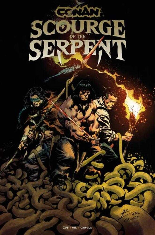 CONAN THE BARBARIAN: SCOURGE OF THE SERPENT #4 (OF 4) (MATURE)
