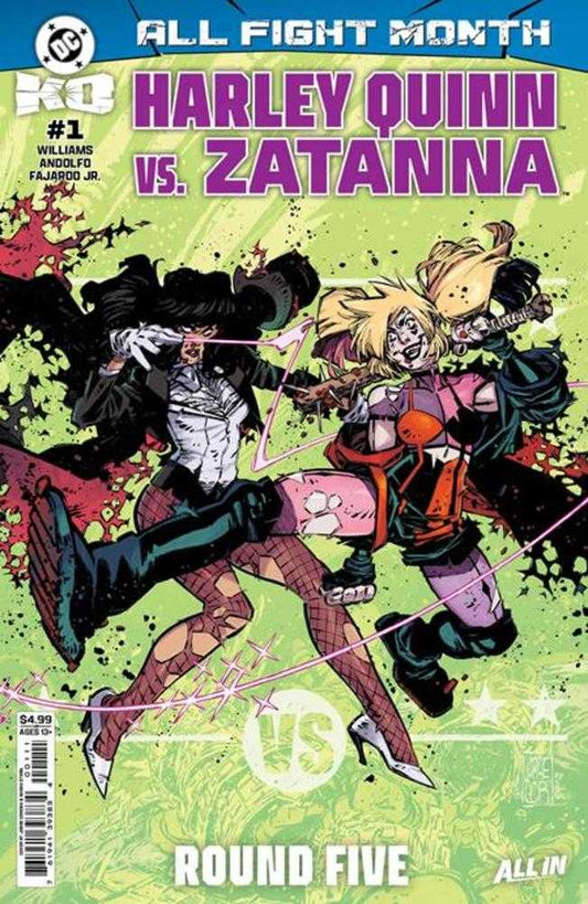 DC K.O. HARLEY QUINN VS ZATANNA #1 (ONE SHOT)