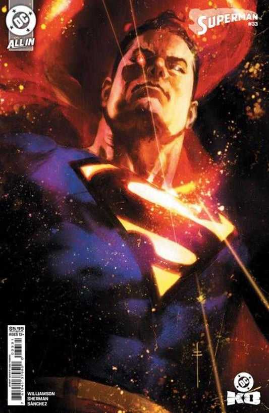SUPERMAN #33 COVER C SEBASTIAN FIUMARA CARD STOCK VARIANT (DC K.O.)
