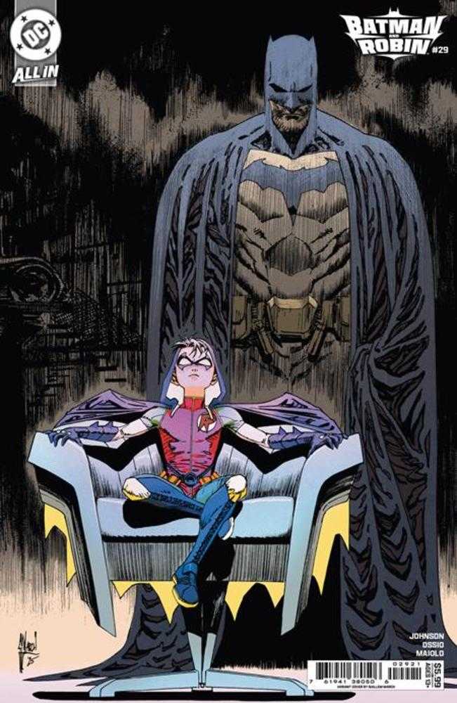 BATMAN AND ROBIN #29 COVER B GUILLEM MARCH CARD STOCK VARIANT