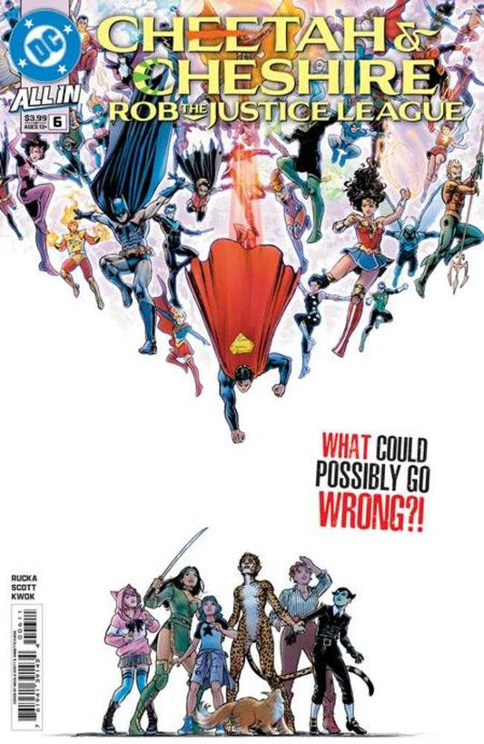 CHEETAH AND CHESHIRE ROB THE JUSTICE LEAGUE #6 (OF 6)