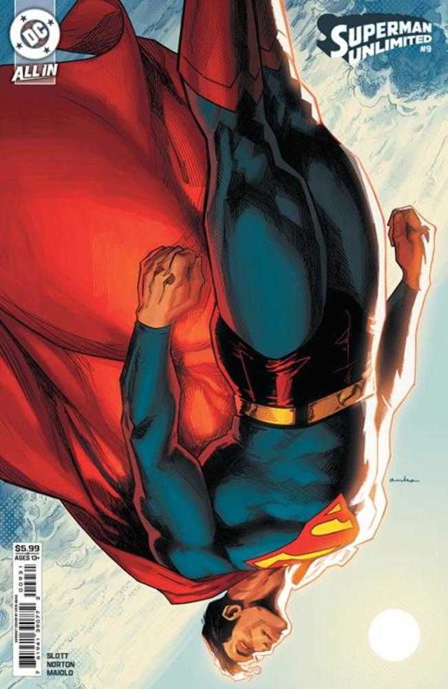 SUPERMAN UNLIMITED #9 COVER C KRIS ANKA CARD STOCK VARIANT