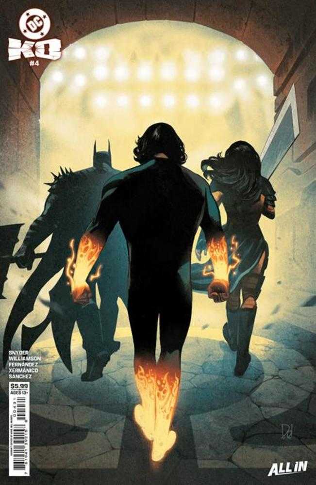 DC K.O. #4 (OF 5) COVER C MIKE DEL MUNDO CARD STOCK VARIANT