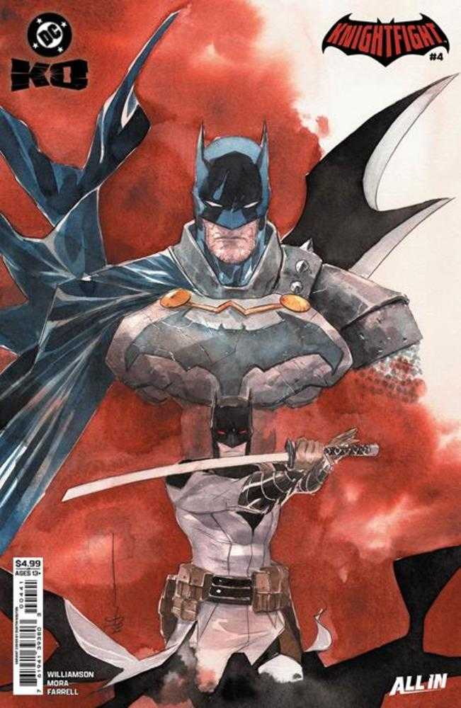 DC K.O. KNIGHTFIGHT #4 (OF 4) COVER D DUSTIN NGUYEN CARD STOCK VARIANT