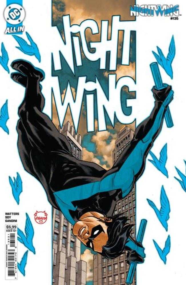 NIGHTWING #135 COVER B DAVE JOHNSON CARD STOCK VARIANT