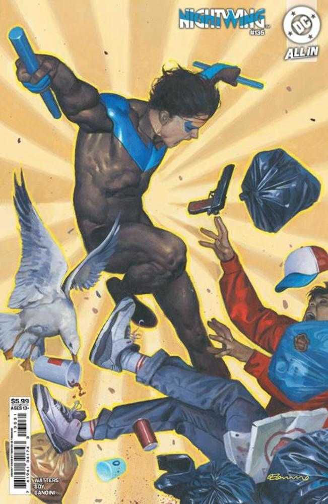 NIGHTWING #135 COVER C FABRIZIO DE TOMMASO CARD STOCK VARIANT