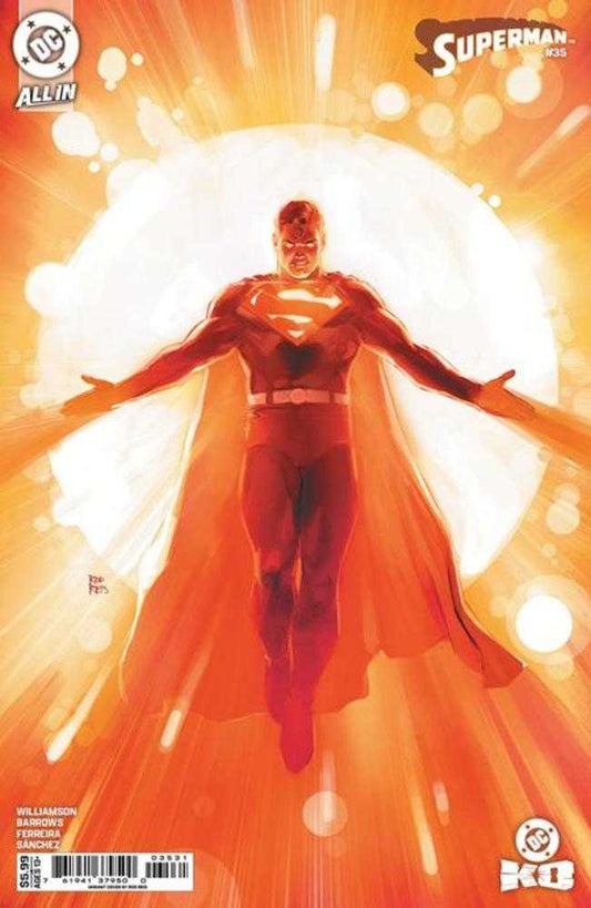 SUPERMAN #35 COVER C ROD REIS CARD STOCK VARIANT (DC K.O.)