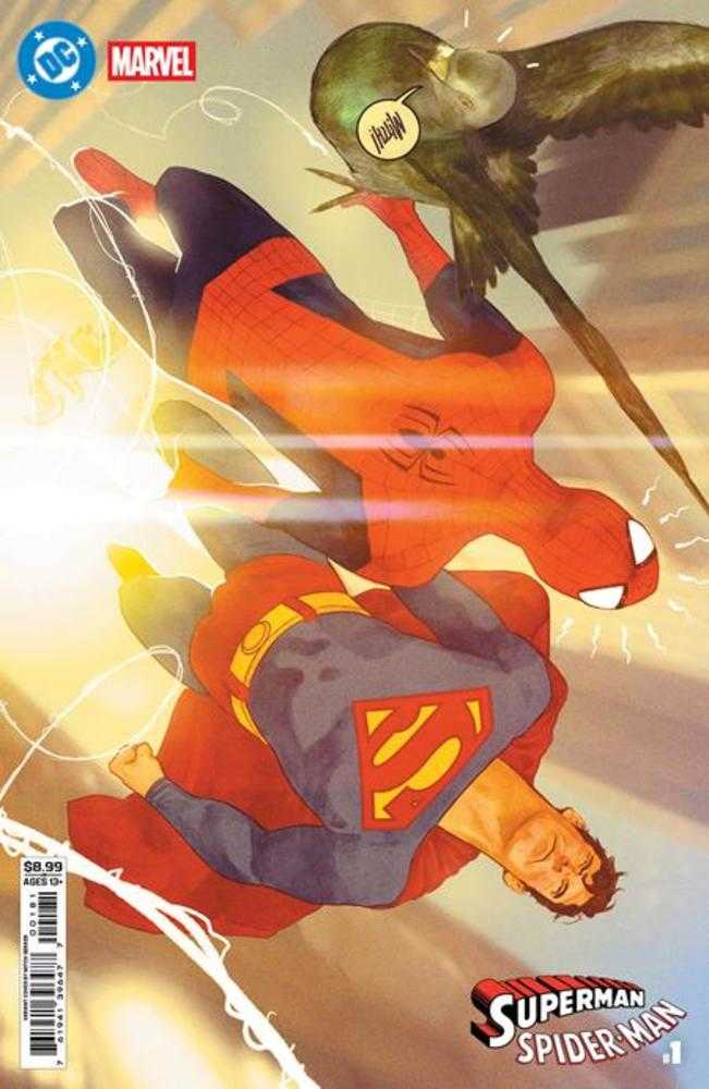 DC/MARVEL: SUPERMAN/SPIDER-MAN #1 (ONE SHOT) COVER H MITCH GERADS CARD STOCK VARIANT