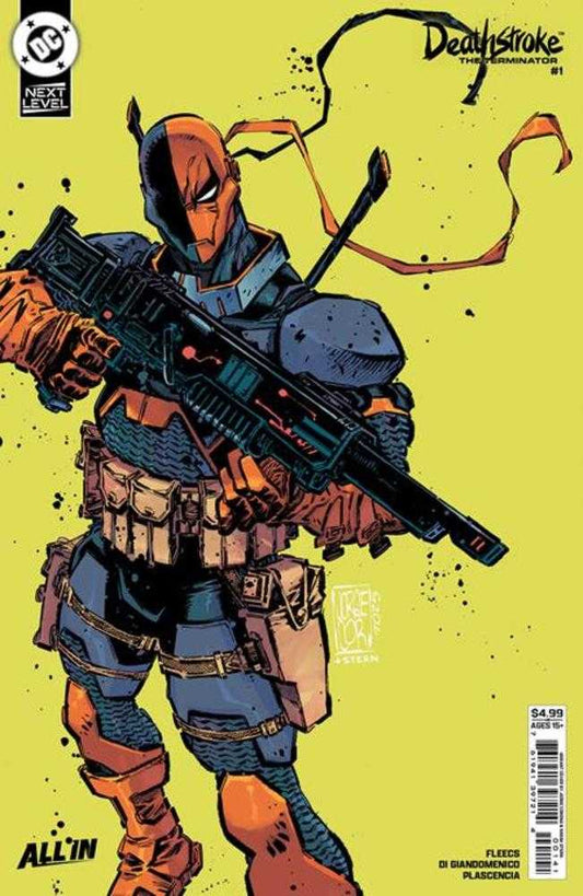 DEATHSTROKE THE TERMINATOR #1 COVER D JORGE CORONA NEXT LEVEL CARD STOCK VARIANT