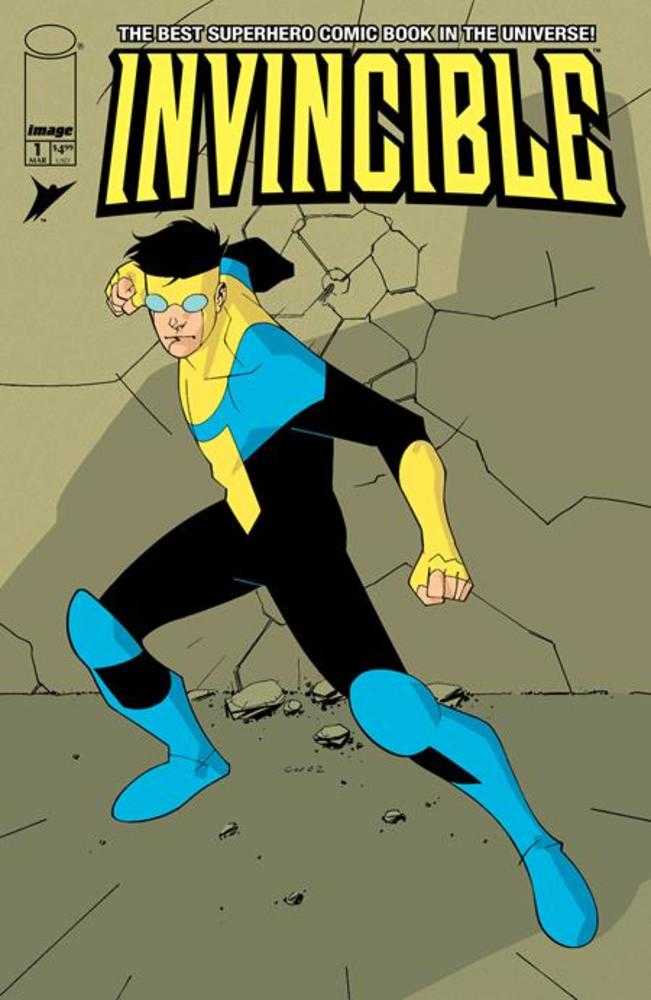 INVINCIBLE FOIL EDITION #1 REPRINT COVER A CORY WALKER & BILL CRABTREE FOIL