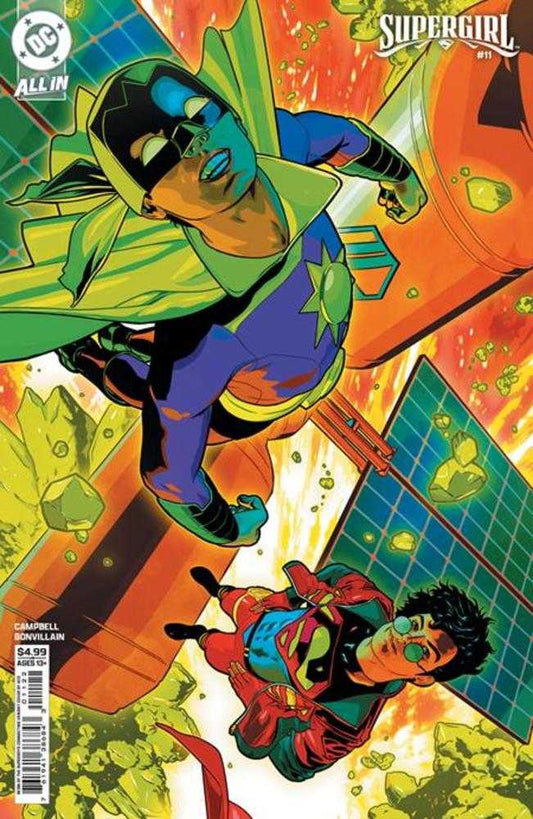 SUPERGIRL #11 COVER H ACO REIGN OF THE SUPERBOYS CONNECTING CARD STOCK VARIANT