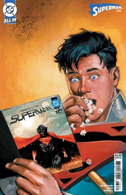 SUPERMAN #36 COVER C ROD REIS ABSOLUTE SUPERMAN CARD STOCK VARIANT