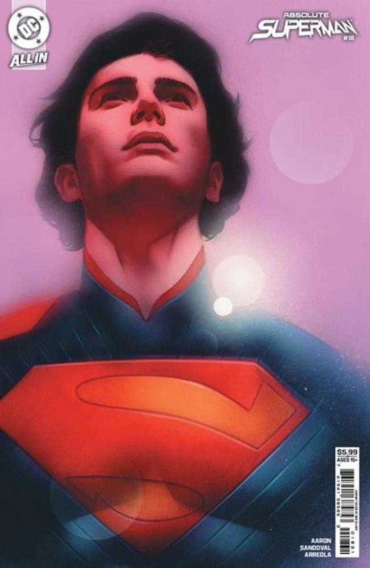 ABSOLUTE SUPERMAN #18 COVER C BEN OLIVER CARD STOCK VARIANT