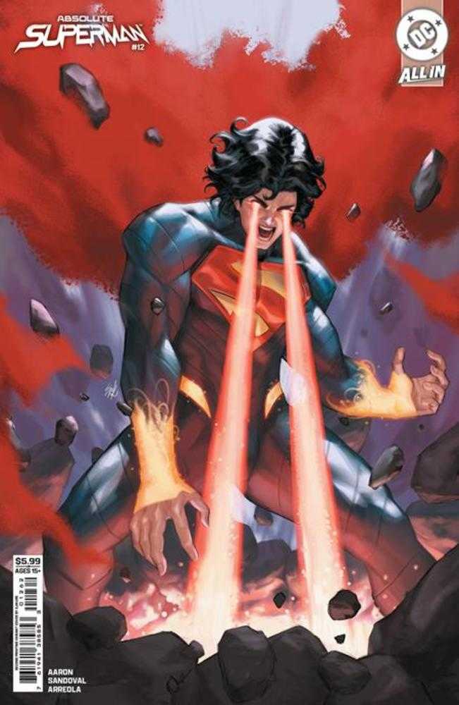 ABSOLUTE SUPERMAN #12 2ND PRINT COVER B EJIKURE CARD STOCK VARIANT