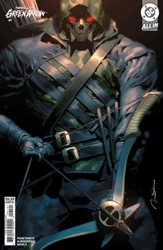 ABSOLUTE GREEN ARROW #1 (OF 6) COVER B GERALD PAREL CARD STOCK VARIANT