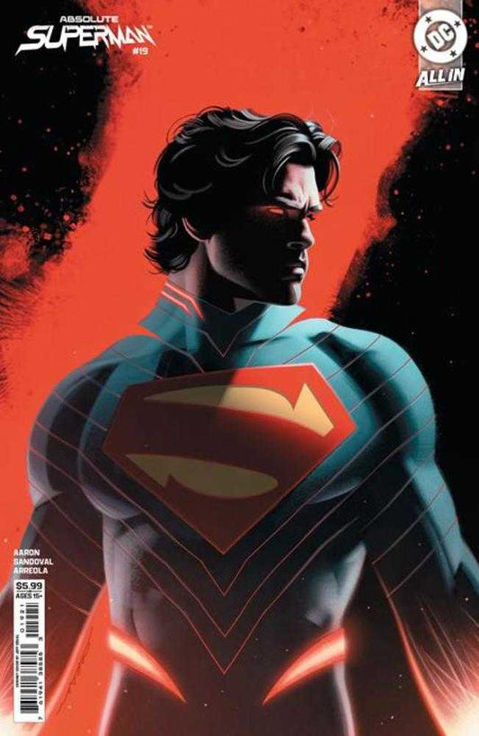 ABSOLUTE SUPERMAN #19 COVER B JEFF DEKAL CARD STOCK VARIANT
