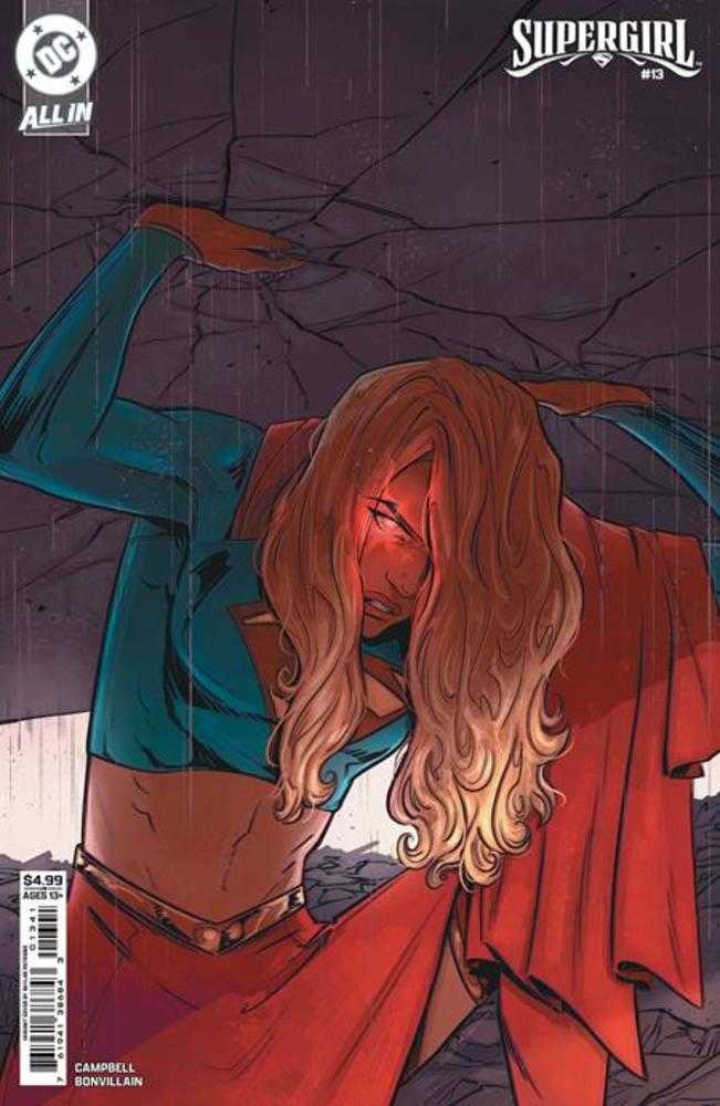 SUPERGIRL #13 COVER D SKYLAR PATRIDGE CARD STOCK VARIANT (THE REIGN OF THE SUPERBOYS)