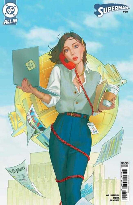 SUPERMAN #38 COVER B W SCOTT FORBES CARD STOCK VARIANT (THE REIGN OF THE SUPERBOYS)