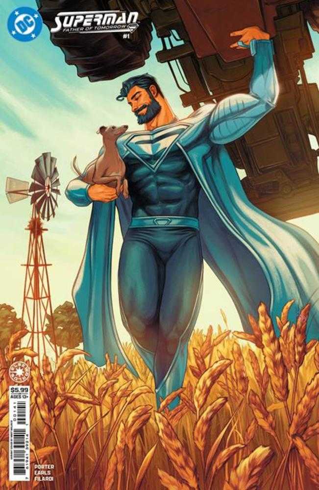 SUPERMAN FATHER OF TOMORROW #1 (OF 6) COVER D NIMIT MALAVIA CARD STOCK VARIANT