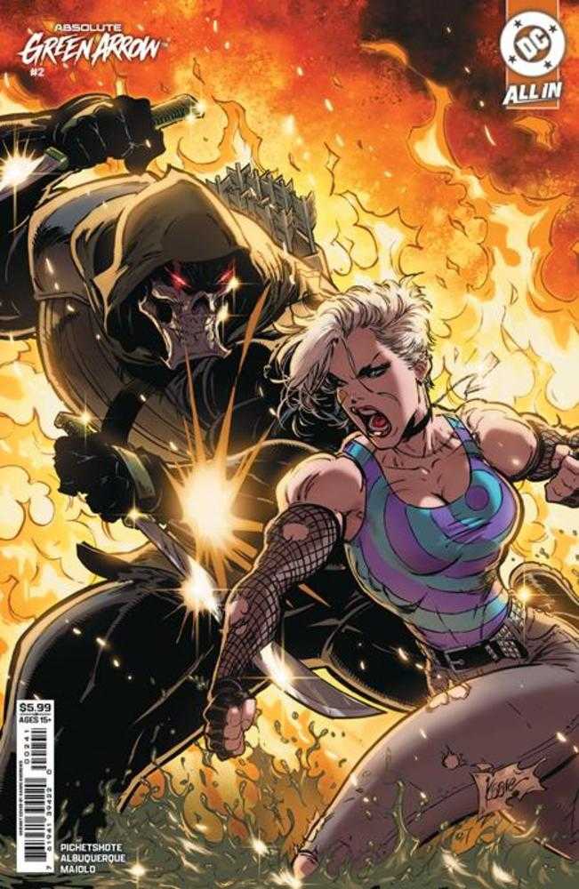 ABSOLUTE GREEN ARROW #2 (OF 6) COVER D KAARE ANDREWS CARD STOCK VARIANT